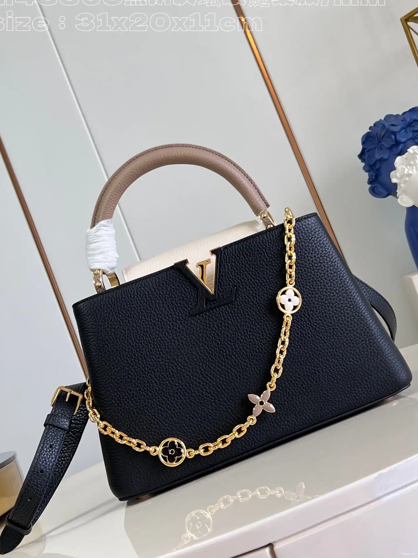 Affordable BB-31.5*20*11CM VUITTON LOUIS CAPUCINES 0604
